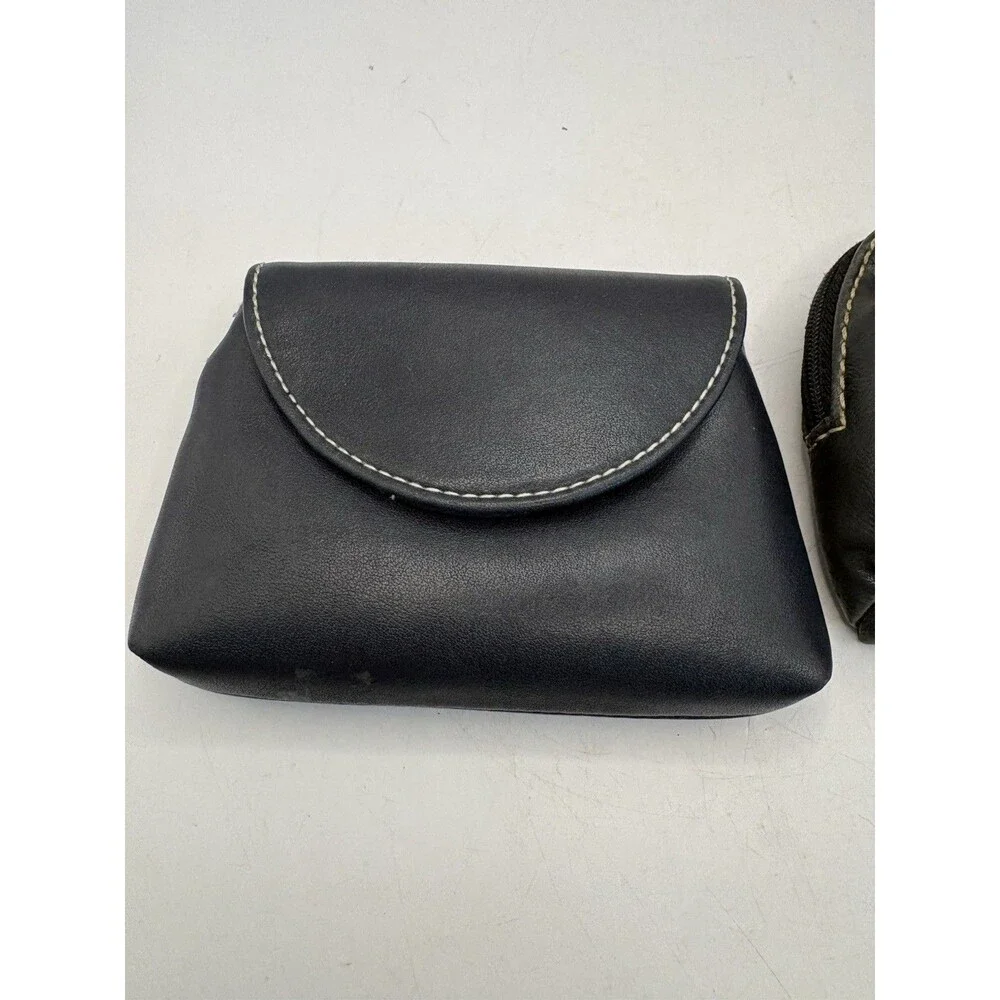 Set Of 2 Liz Claiborne Bags Villager Change Purse, Cosmetic Bag